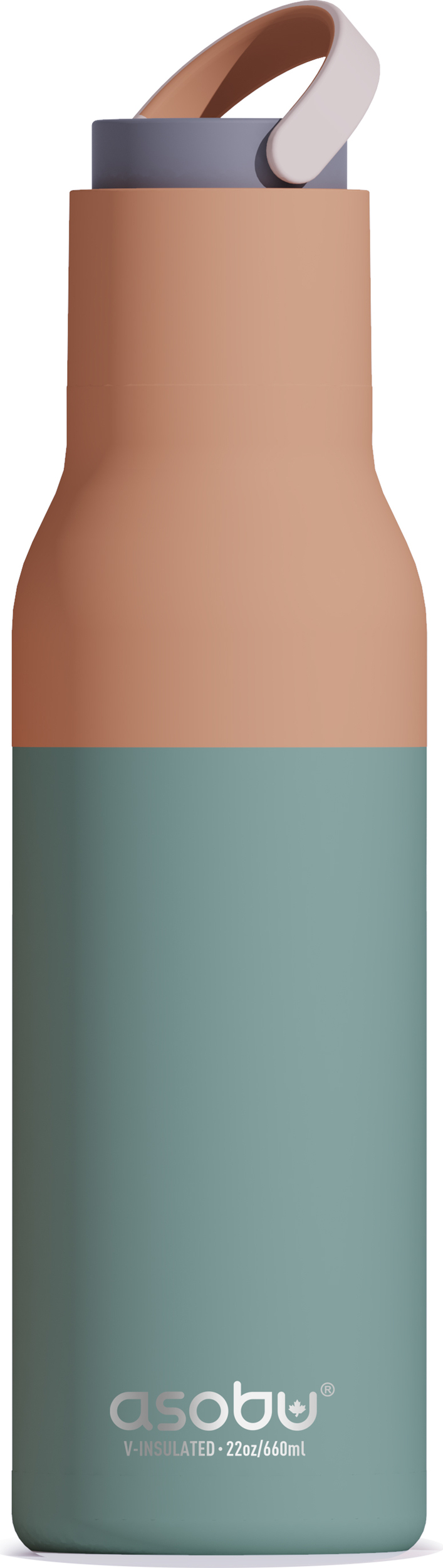 Metro Thermoflasche mit Strohhalm 600 ml, pastellgrün
