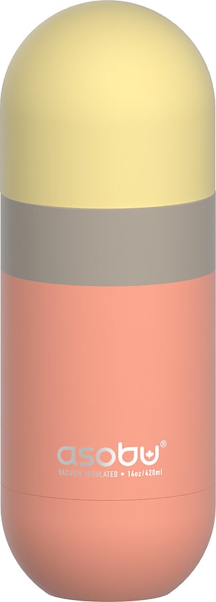 Orb termoflaske 420 ml, pastelorange