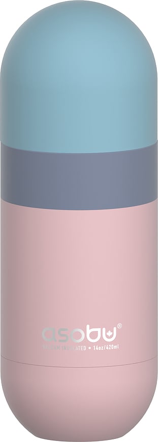 Orb Thermal Bottle 420 ml, pastel pink