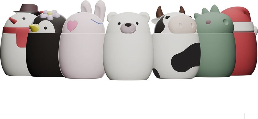 Термо ланчбокс Bestie Food Brown Bear 600 мл