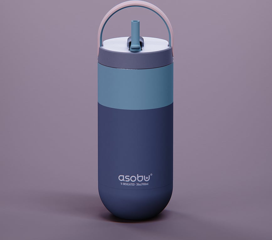 Termoláhev Orbit 900 ml, pastelově fialová
