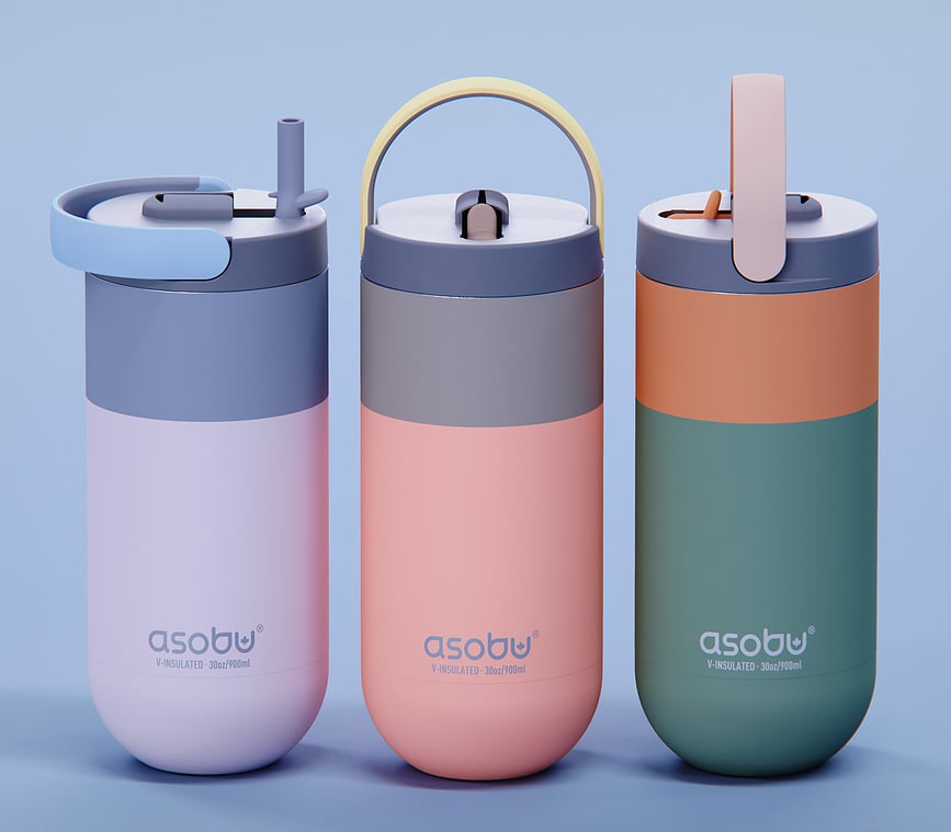 Termoláhev Orbit 900 ml, pastelově fialová