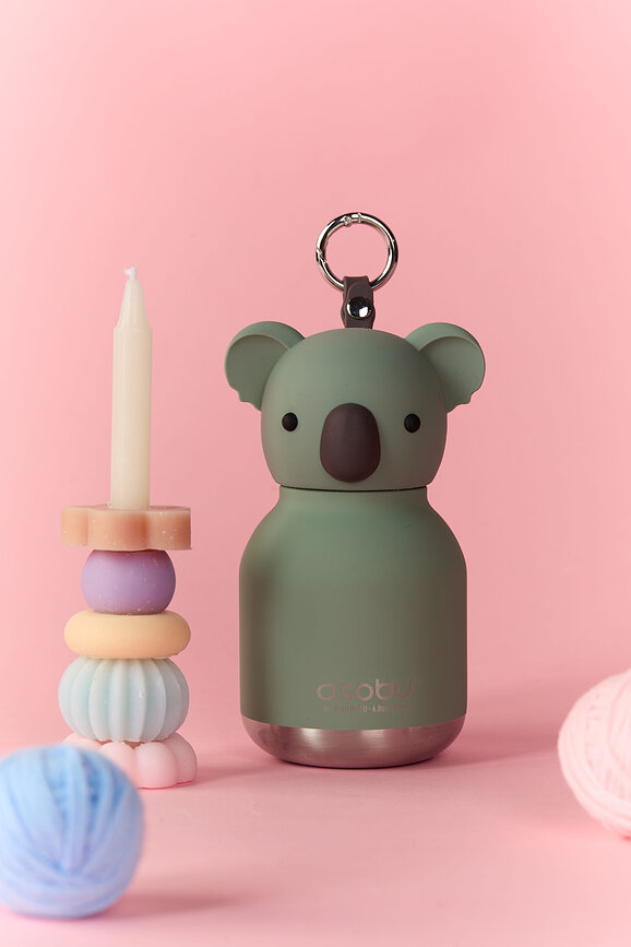Термопляшка Mini Bestie Brown Bear 200 ml