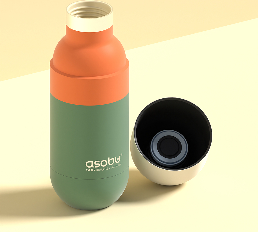 Termovka Orb 420 ml, pastelno roza