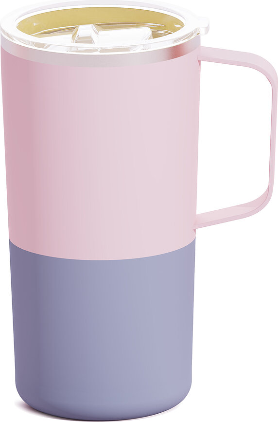 Θερμοκούπα Tower Mug 660 ml παστέλ μωβ