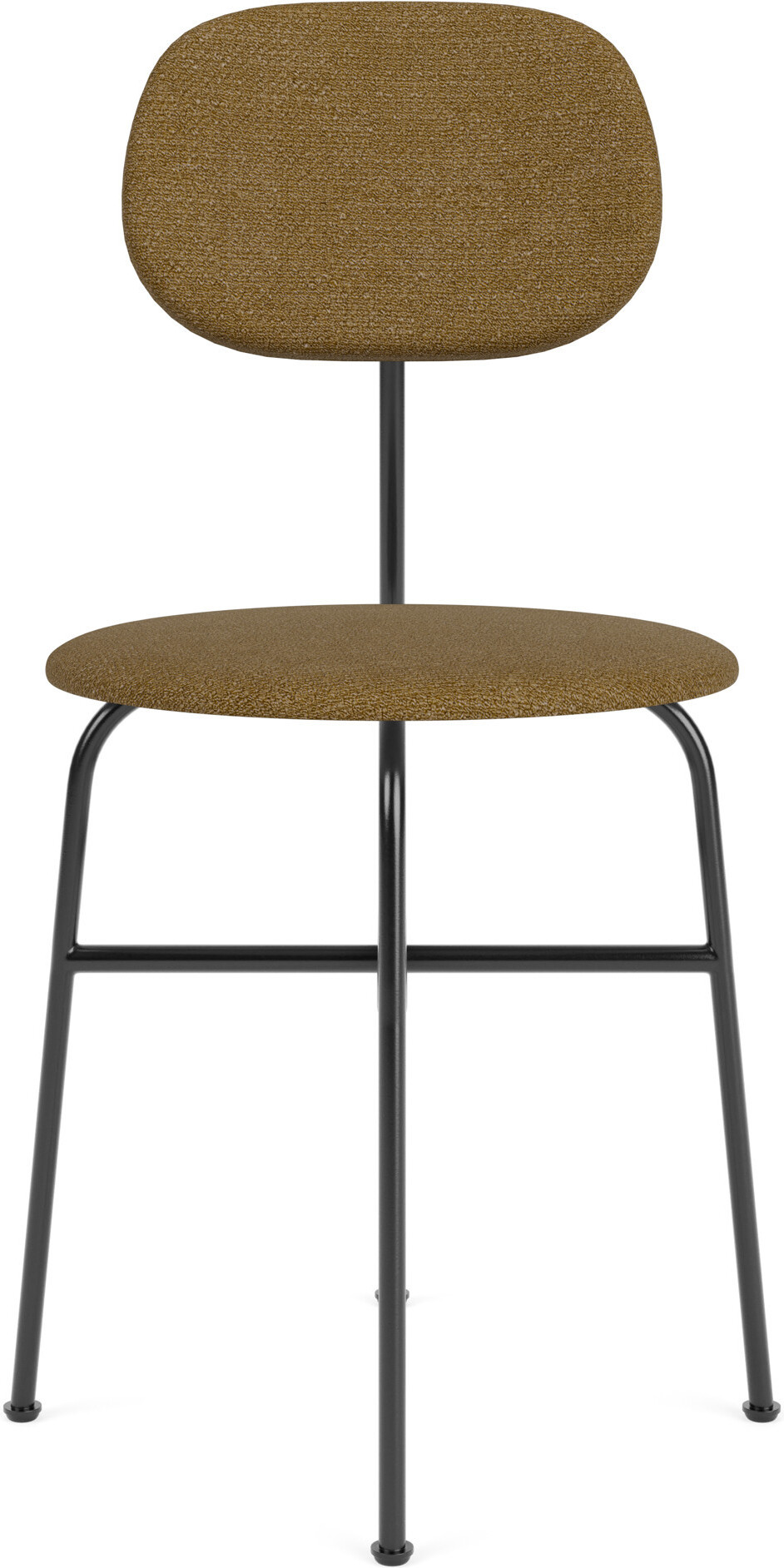 Afteroom Plus Bouclé Stuhl 80 cm braun gepolstert