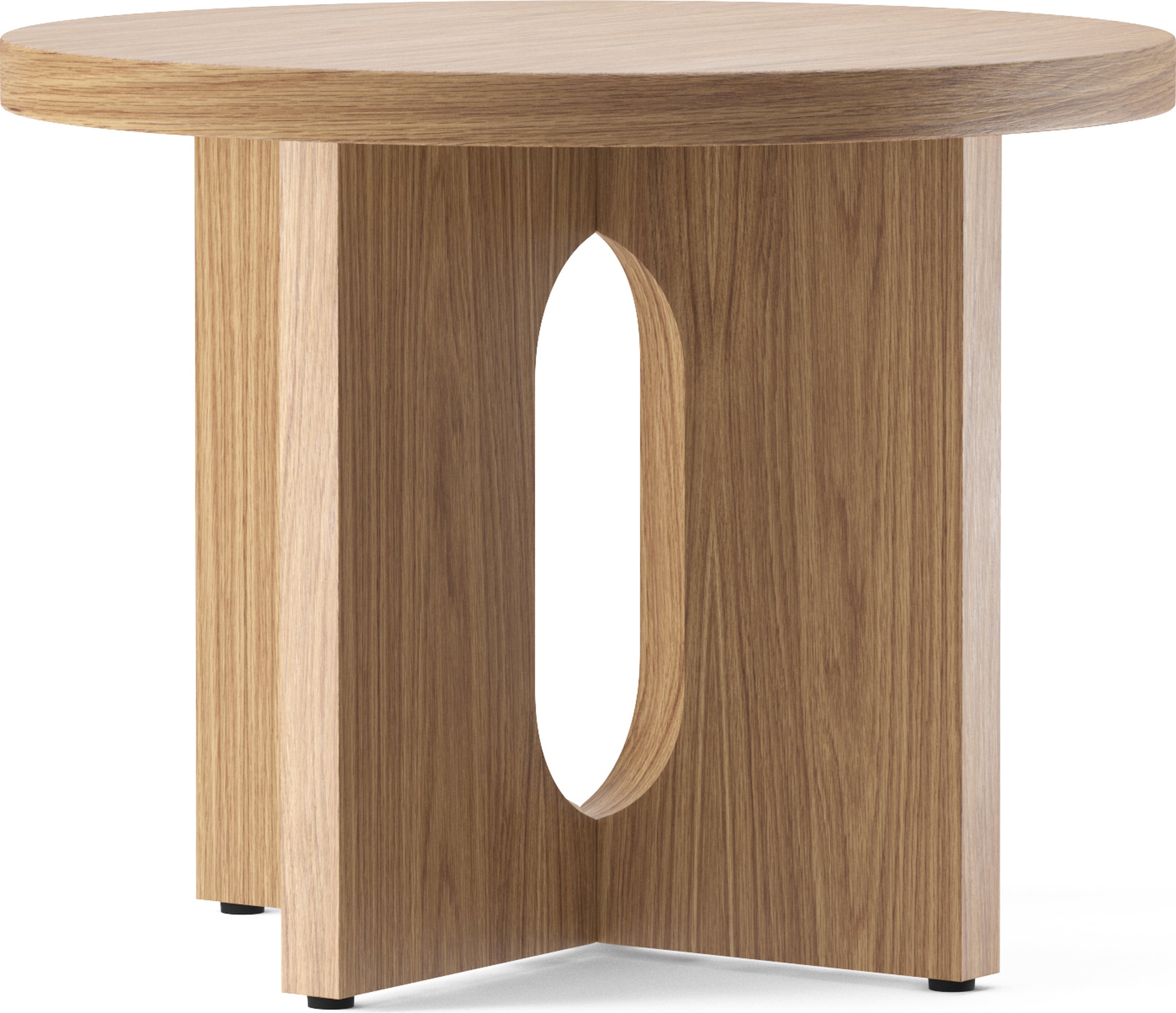 Androgyne Beistelltisch 50 cm Eiche