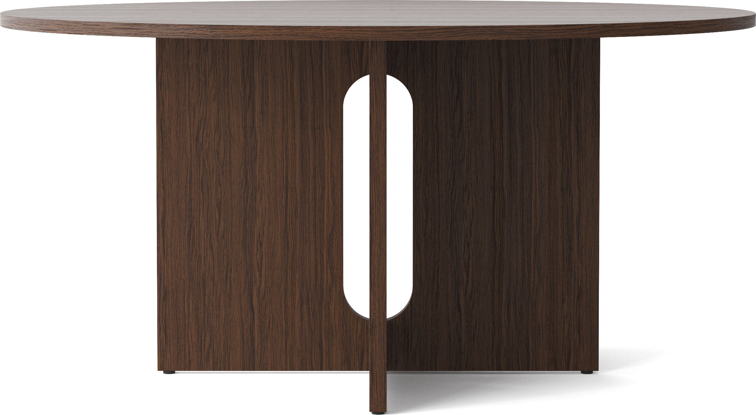 Androgyne Tisch 150 cm dunkle Eiche