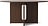 Androgyne Tisch 150 cm dunkle Eiche