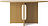 Androgyne Tisch 150 cm Eiche