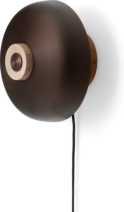 Aplique de pared regulable Reverse, con interruptor giratorio