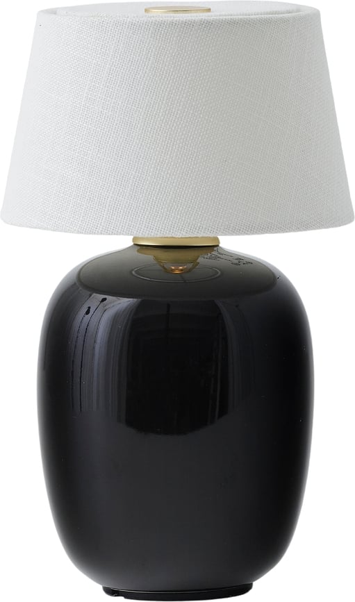 Bezdrôtová lampa Torso II čierna