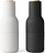 Bottle Grinder Beech Pfeffer-, Salz- oder Gewürzmühlen beige und dunkelgrau 2 St.