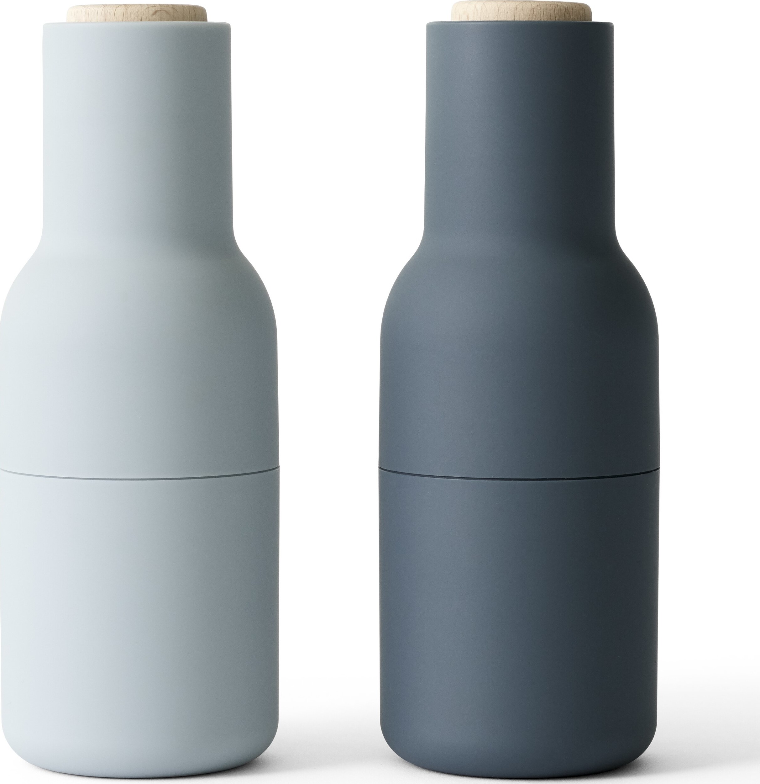 Bottle Grinder Beech Pfeffer-, Salz- oder Gewürzmühlen blau 2 St.