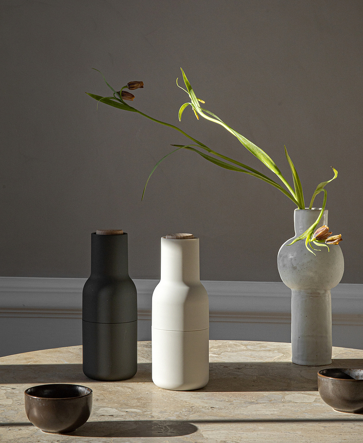 Bottle Grinder Mlinčki za sol in poper, roza, 2 kosa