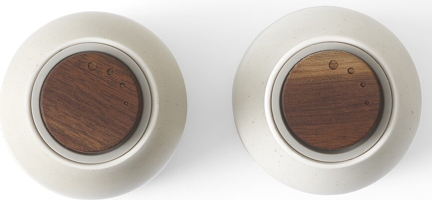 Bottle Grinder Moulins à Épices, couleur sable, mécanisme céramique, Lot de 2