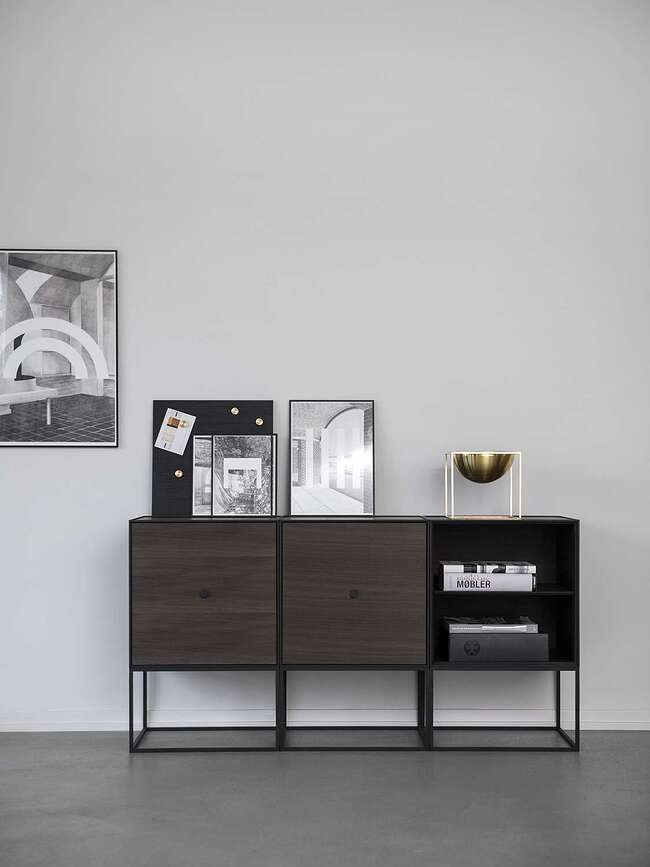 By Lassen Aimants noirs, Lot de 4