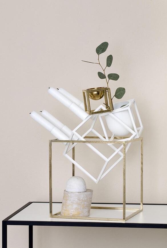 By Lassen Bol mini, sur support, en laiton