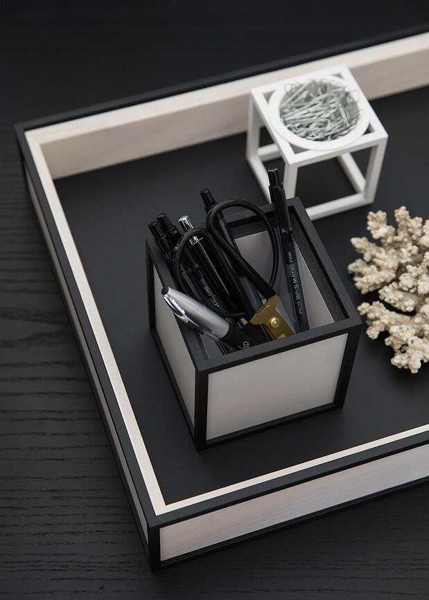 Caja de Almacenamiento Frame 10, gris claro