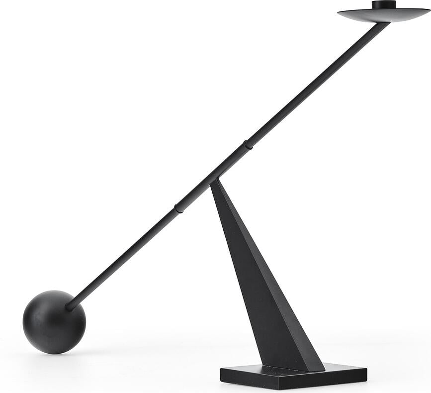 Candelabro para vela clásica Interconnect, 70 cm, marrón