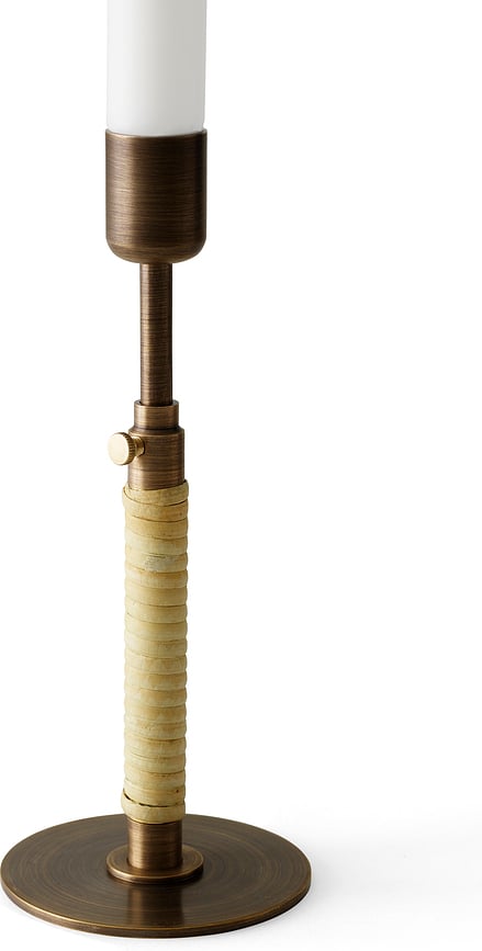 Candelabro de latón pulido Duca