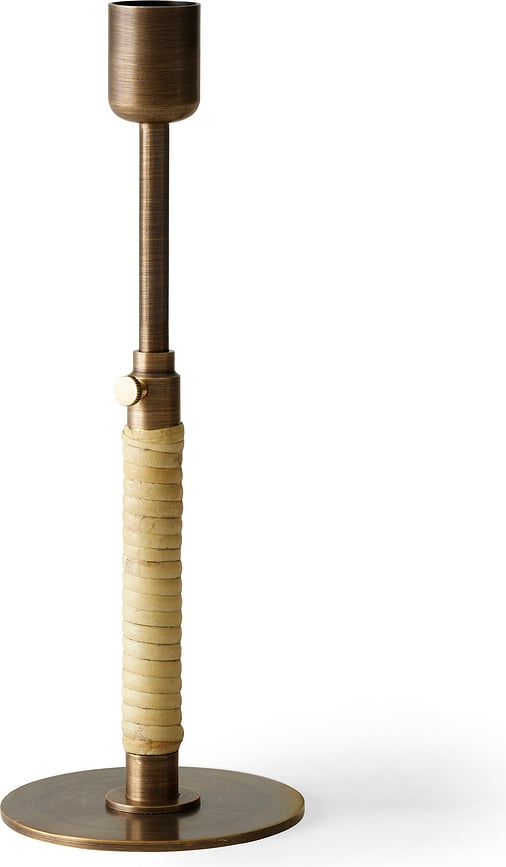 Candelabro de latón pulido Duca