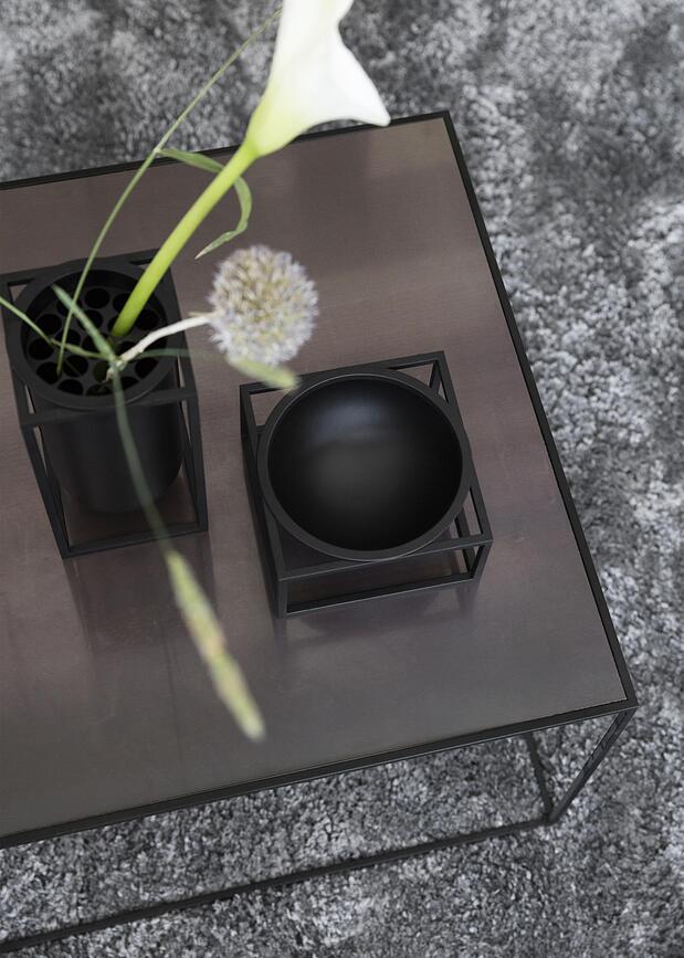 Misa Centerpiece sobre pedestal, talla L, blanca