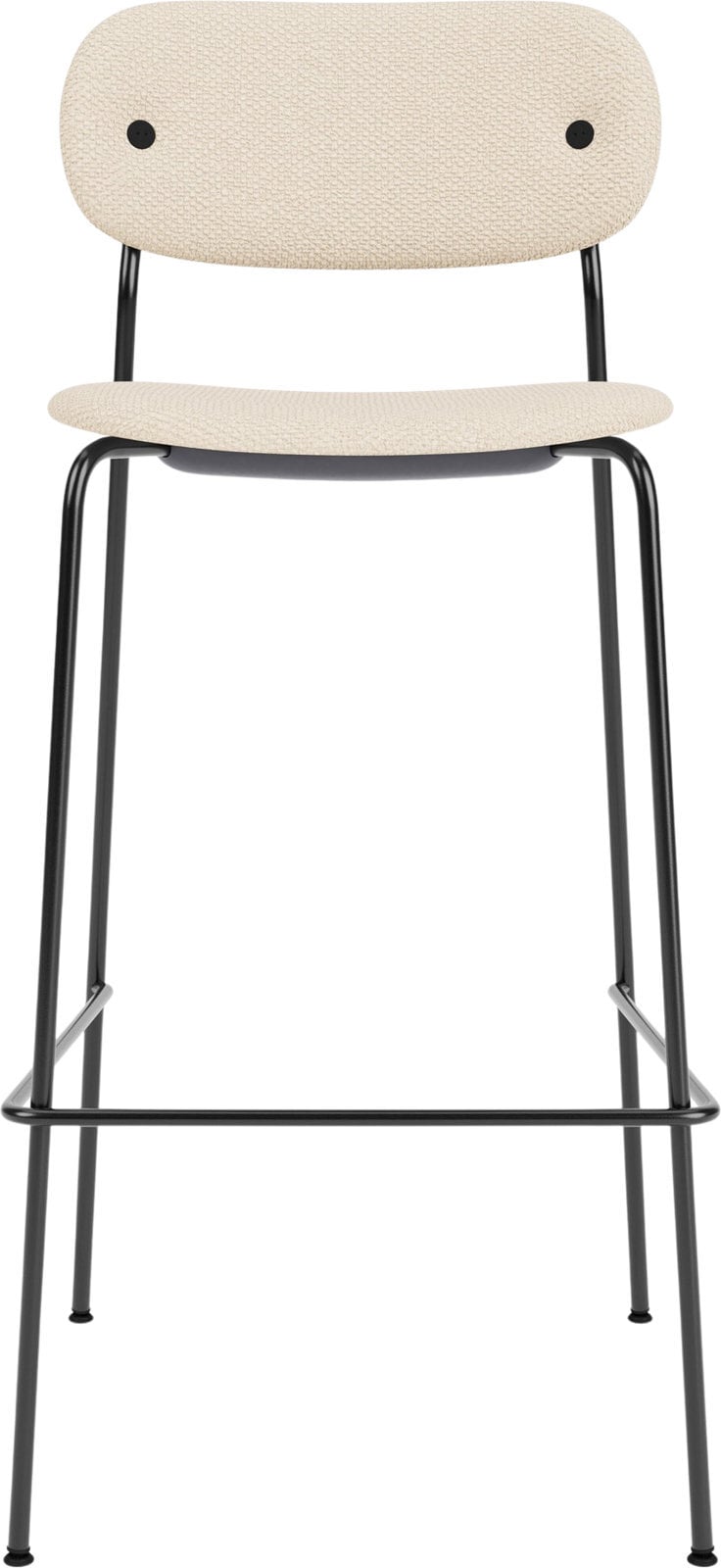 Co Barhocker 78,5 cm, gepolstert, creme