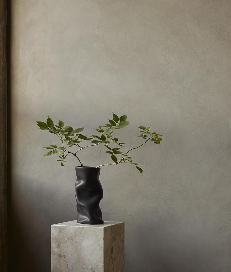 Collapse Βάζο, 20 cm, λευκό