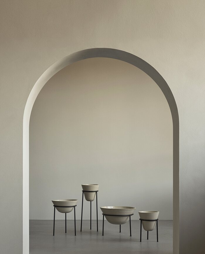 Daiza Γλάστρα με βάση, 25 x 65 cm