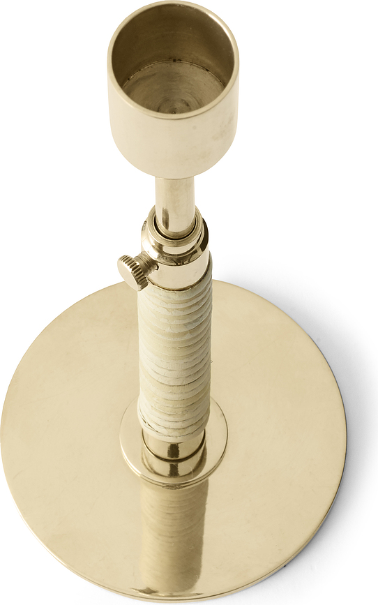 Duca Bougeoir, laiton poli