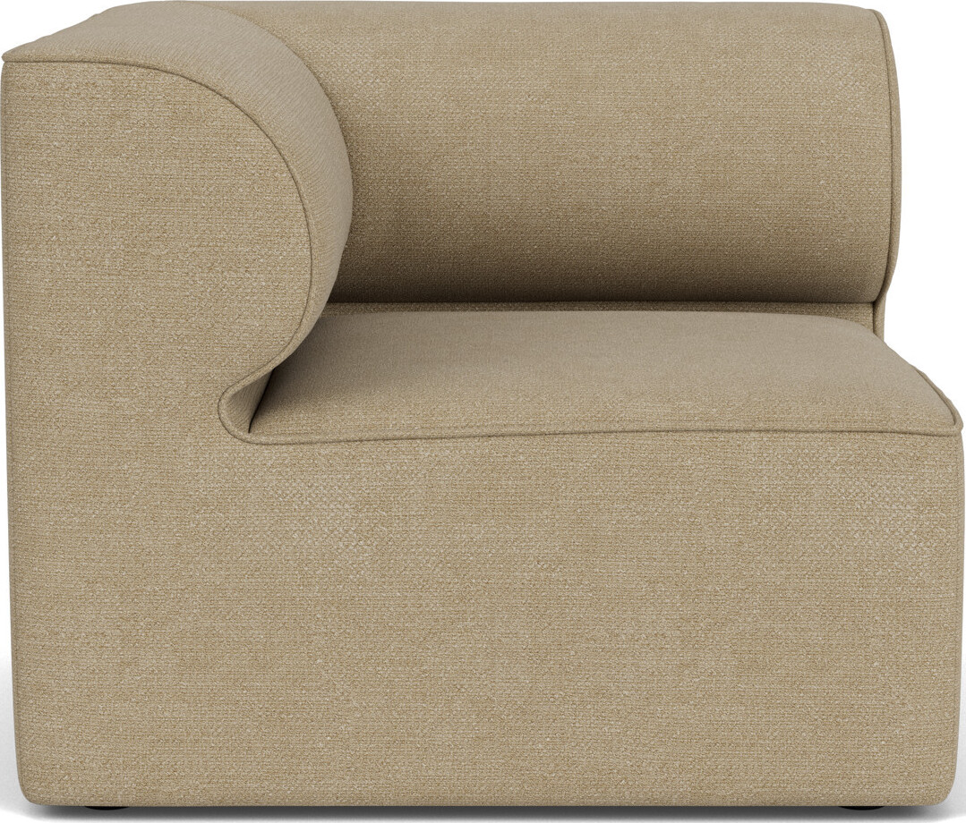 Eave Bouclé Linkes Eckmodul 86 x 86 cm beige
