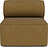 Eave Bouclé Mittelelement Modulsofa 75 x 86 cm braun