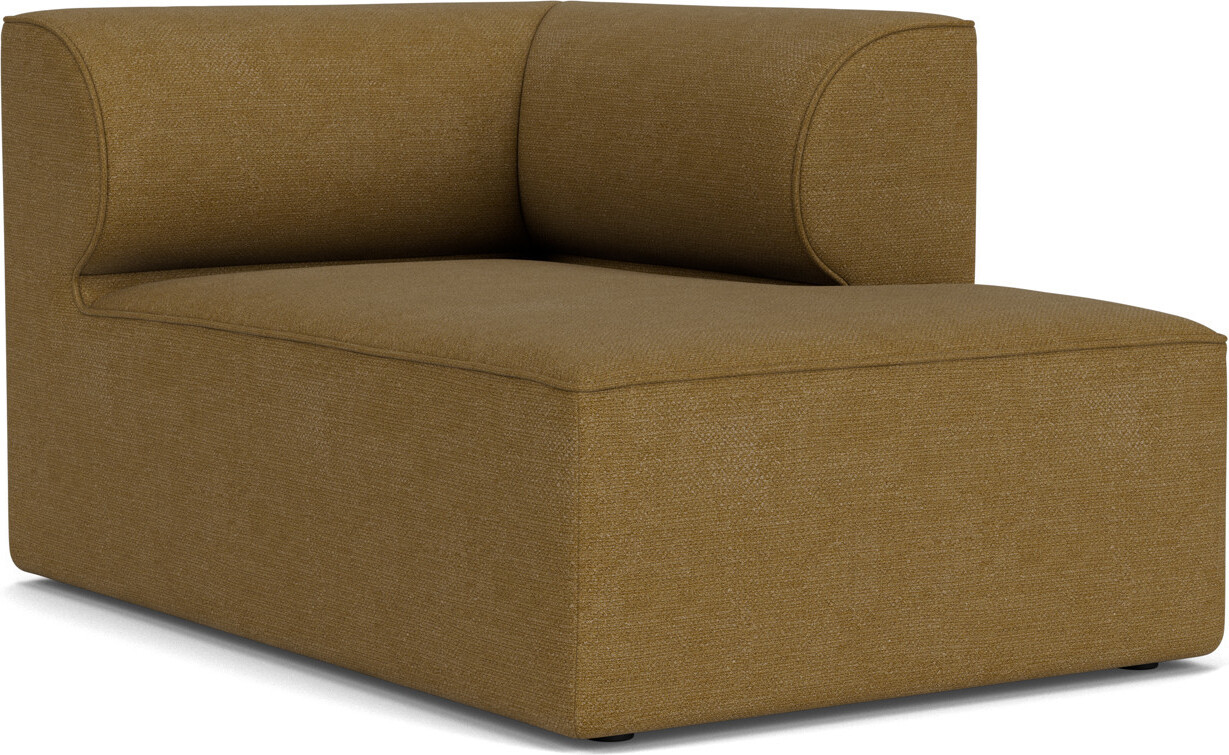 Eave Bouclé Modulsofa Chaiselongue rechts 86 x 129 cm braun