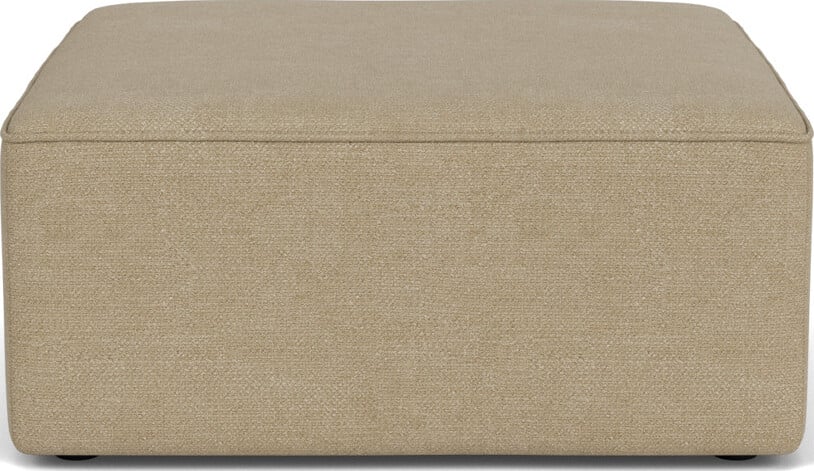 Eave Bouclé Modulsofa-Hocker 86 x 86 cm beige