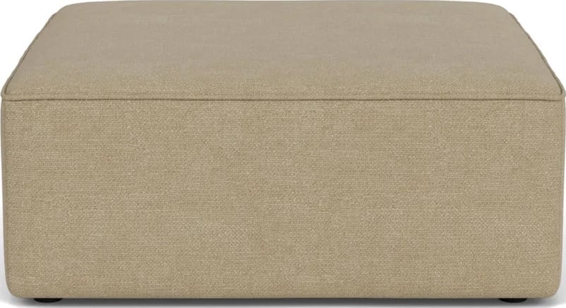 Eave Bouclé Modulsofa-Hocker 96 x 96 cm beige