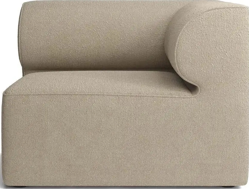 Eave Bouclé Rechtes Eckmodul 96 x 96 cm beige