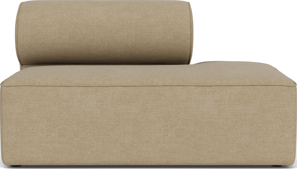 Eave Bouclé Rechtes Modulsofa-Endelement 86 x 129 cm beige
