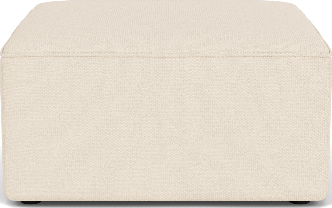 Eave Modulsofa-Hocker 75 x 75 cm cremefarbig