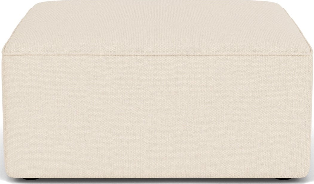 Eave Modulsofa-Hocker 86 x 86 cm cremefarbig