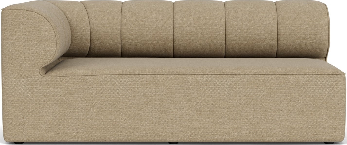 Eave Seamline Bouclé Linkes Eckmodul 86 x 172 cm beige