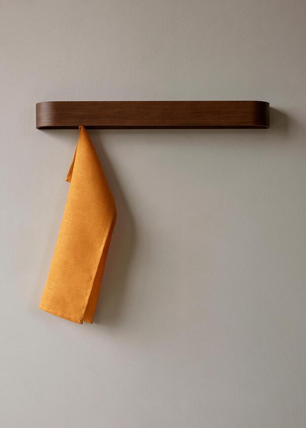 Epoch Porte-manteau mural 79 cm, chêne foncé