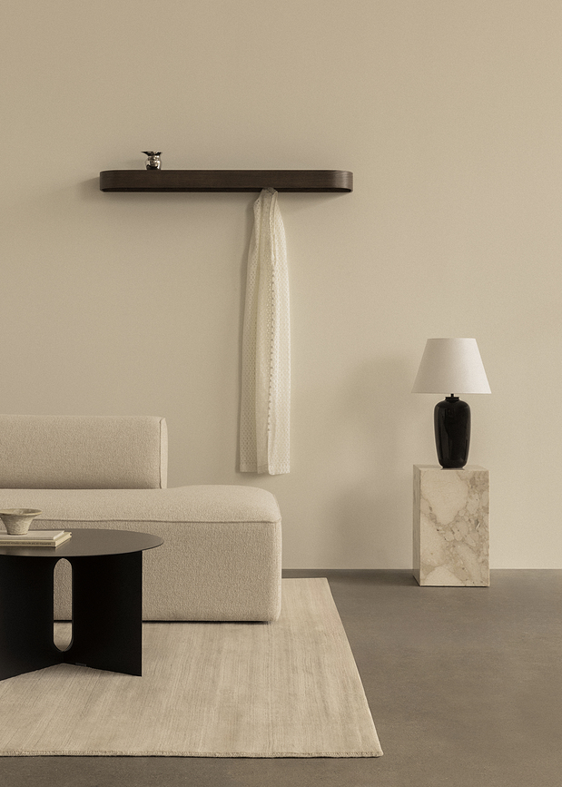 Epoch Vješalica s policom 118 cm tamni hrast