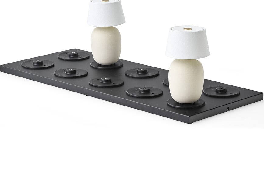 Estación de Carga para lámparas Menu