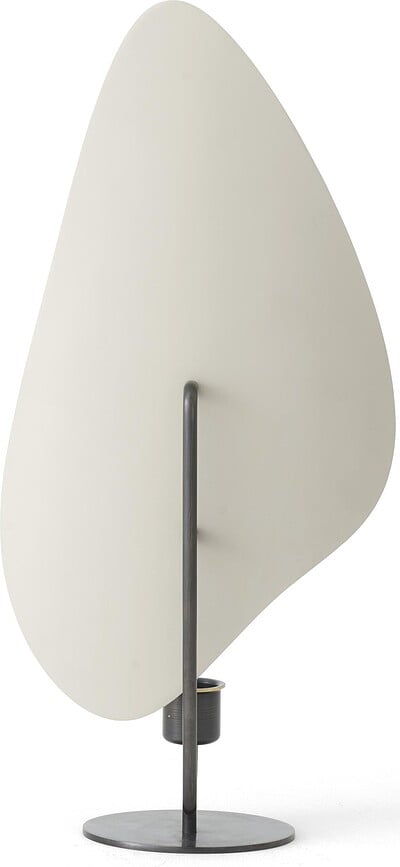 Flambeau Κηροπήγιο για κλασικό κερί, 34 cm, γκρι