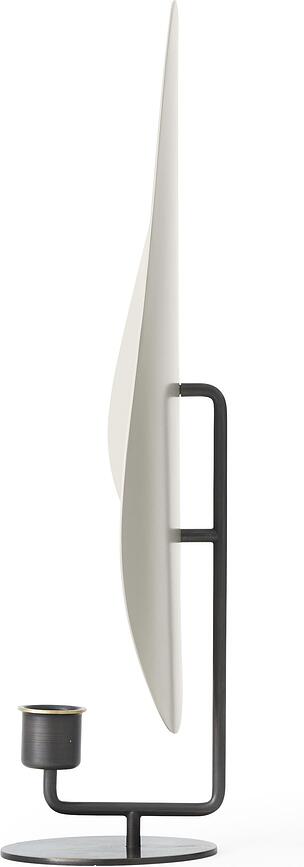 Flambeau Κηροπήγιο για κλασικό κερί, 34 cm, γκρι