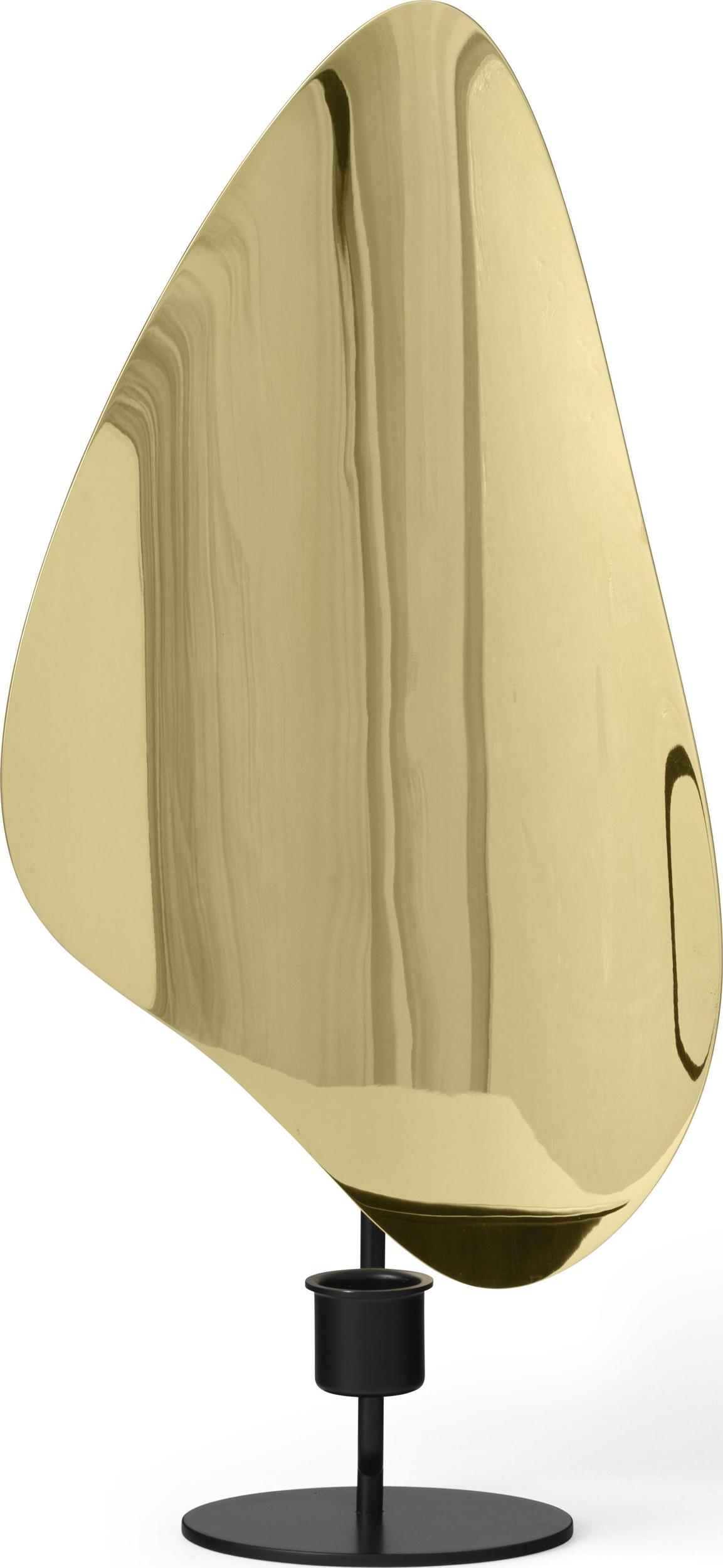 Flambeau Klassischer Kerzenhalter 34 cm Messing poliert