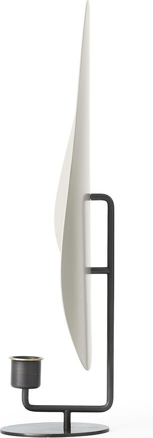 Flambeau Svijećnjak za klasičnu svijeću 34 cm sivi