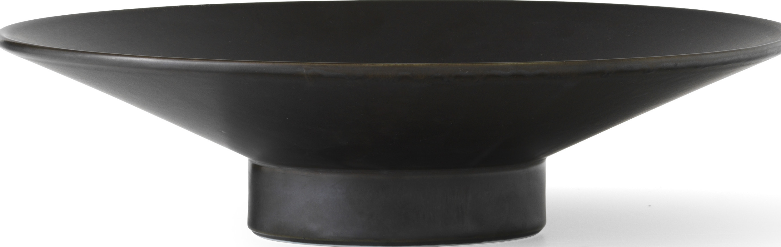 Hana Vase 7 cm dunkelbraun