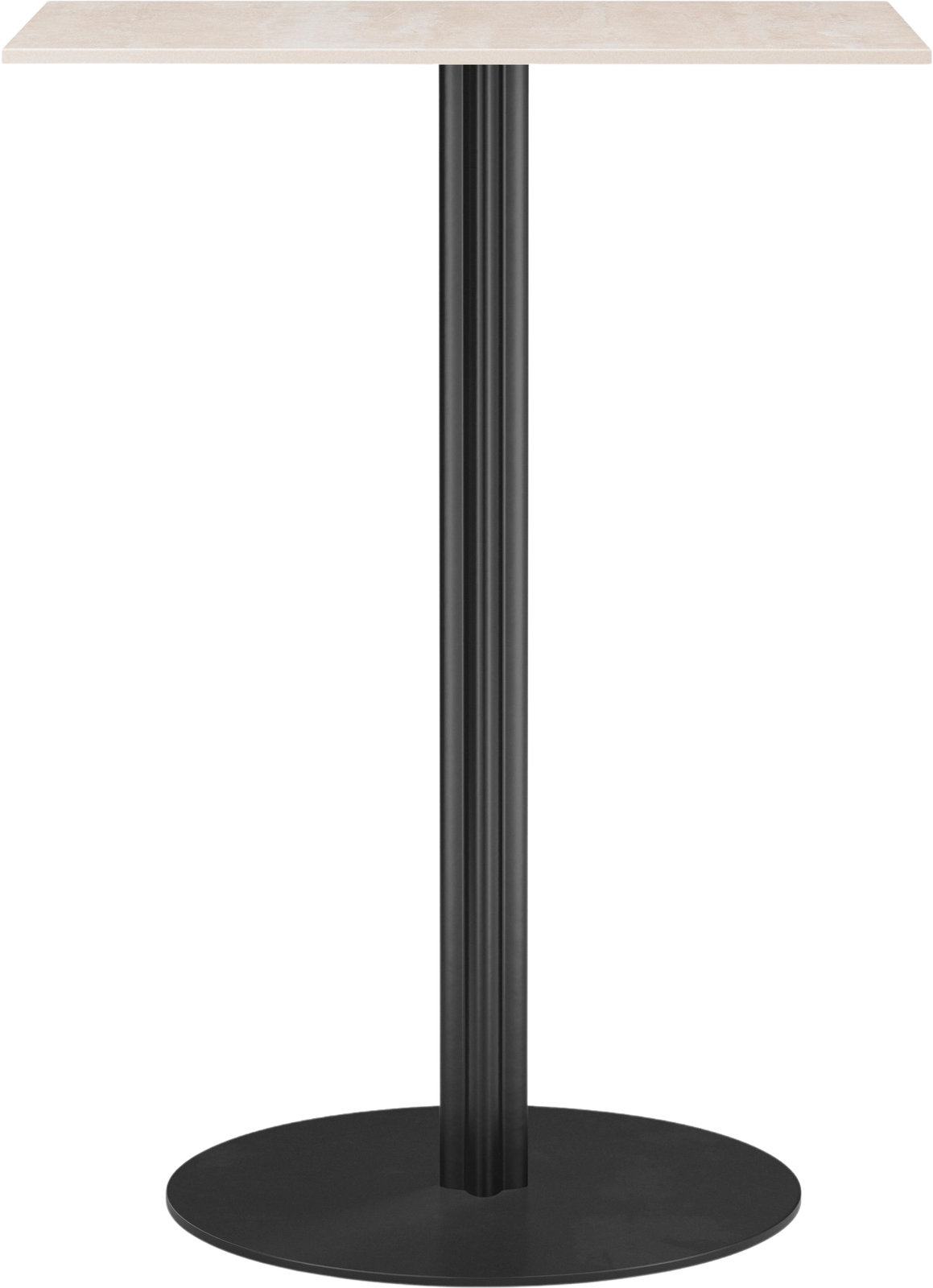 Harbour Column Ceramic Bartisch, quadratisch, 93 cm